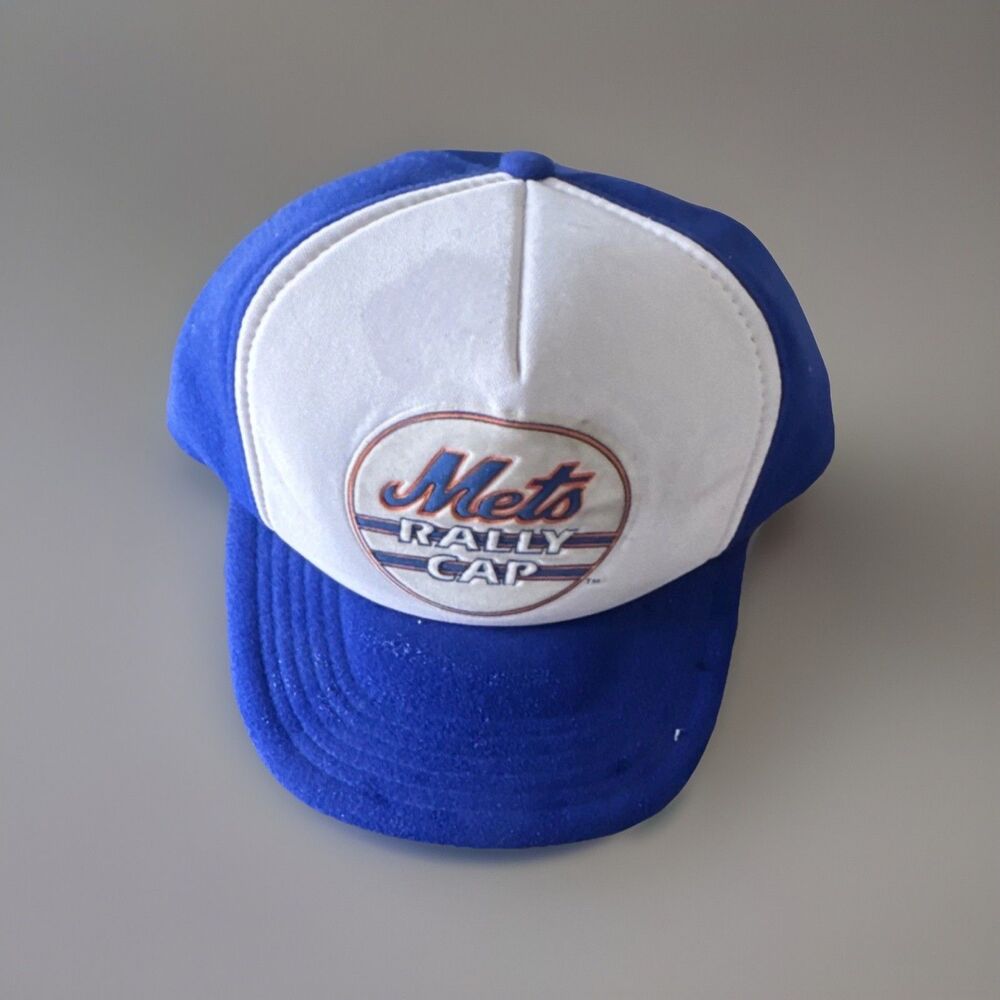 U.I.I. New York Mets Rally Cap Official MLB Licensed One Size Blue White